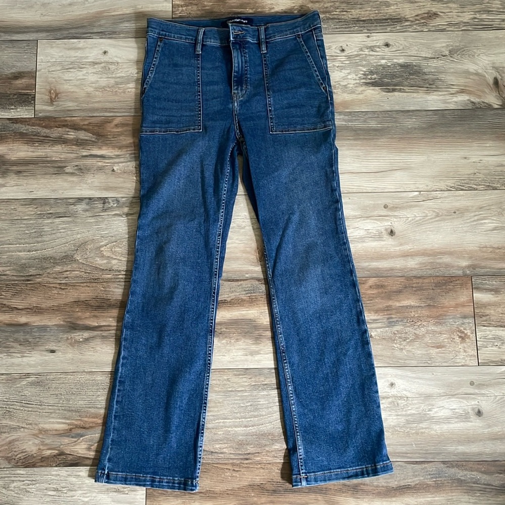 Calvin Klein bootleg jeans